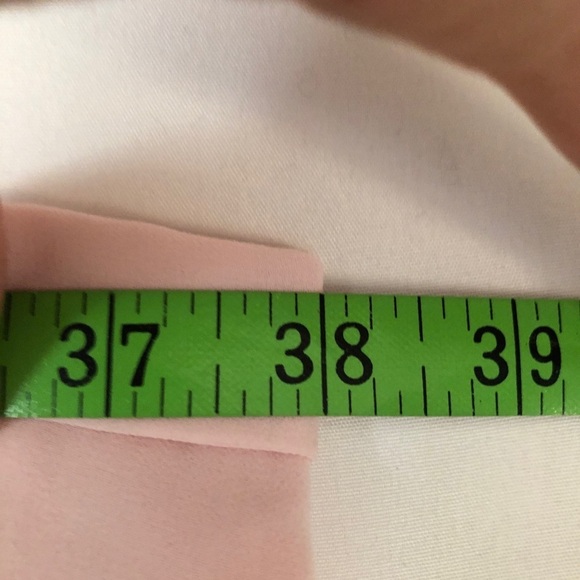 COPY - Womens Pink Sheer with Liner Wide Pants. Size 18 - Picture 7 of 8